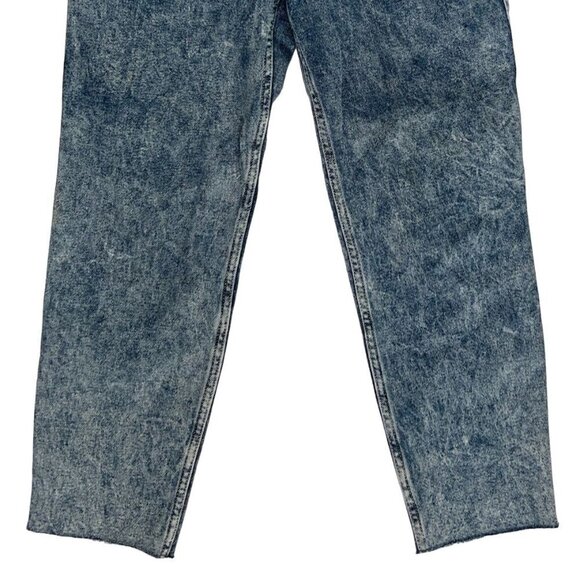 Hollister Ultra High Rise Mom  Jeans Womens Size 27 Blue Acid Wash y2k - Picture 3 of 10
